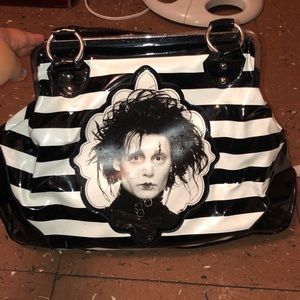Rock rebel hand purse Edward Scissorhands